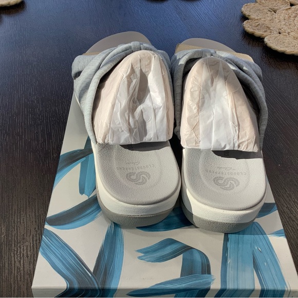 Clarks cloudsteppers Arla Dristi Light Grey - Picture 3 of 5